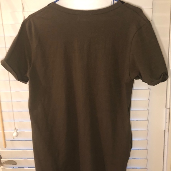 Better be - army green lace up tunic - Picture 4 of 4